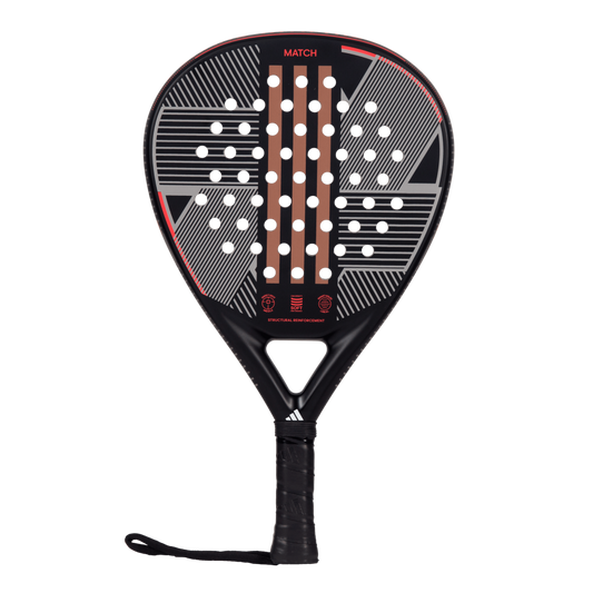 PALA DE PÁDEL ADIDAS MATCH 3.3 BLACK/RED