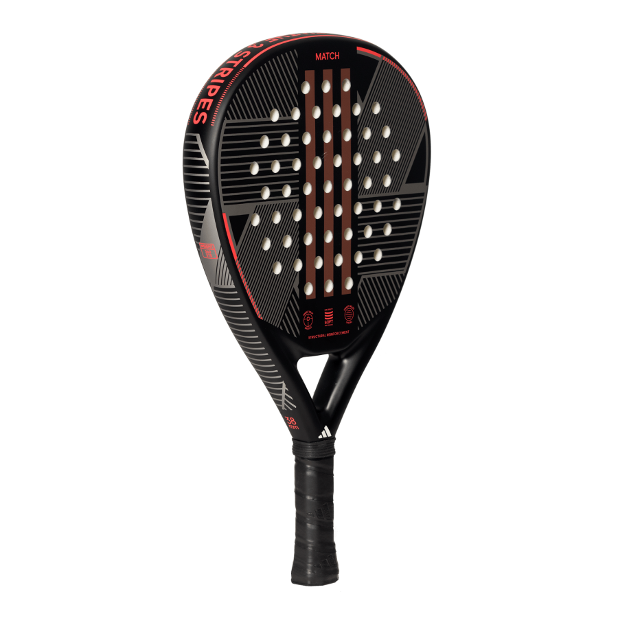 PALA DE PÁDEL ADIDAS MATCH 3.3 BLACK/RED