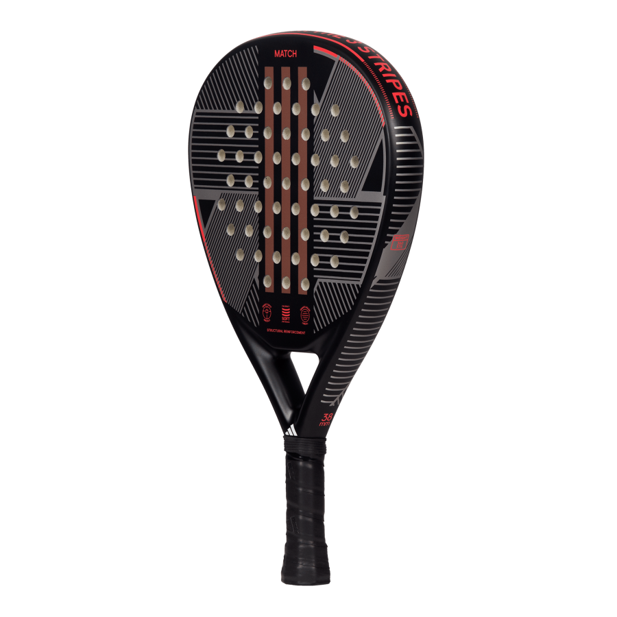 PALA DE PÁDEL ADIDAS MATCH 3.3 BLACK/RED